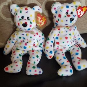 Set of 2: TY Beanie Baby Ty2k